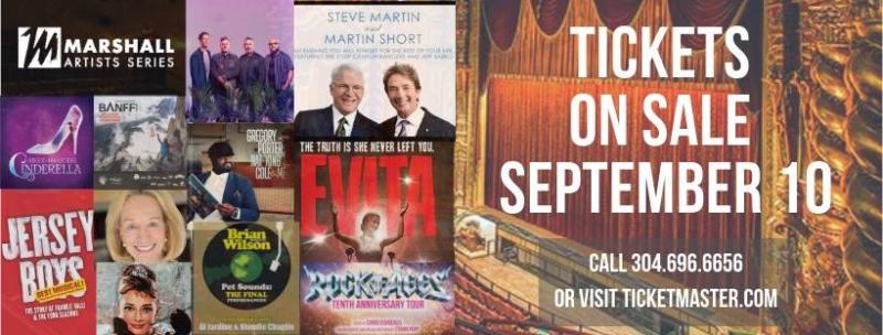 Feature: Tickets For the 2018/2019 MARSHALL ARTIST SERIES at KEITH-ALBEE PERFORMING ARTS CENTER on Sale On September 10th! Image