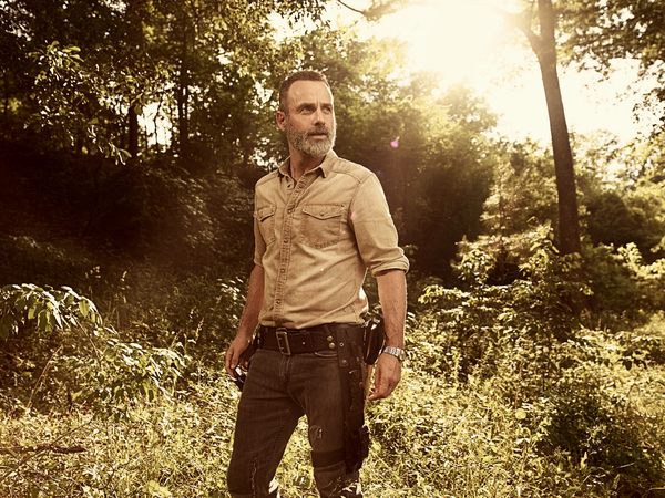 Andrew Lincoln as Rick GrimesÂ  Photo