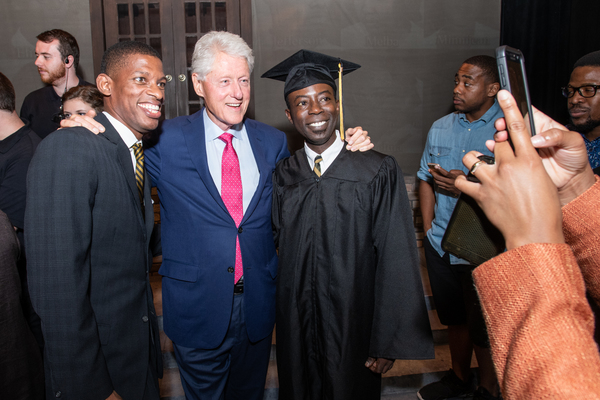 Photo Flash: President and Hillary Clinton Attend LITTLE ROCK Image