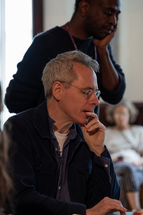 Photo Flash: In Rehearsal with the Company of DOWNSTATE at Steppenwolf Theatre Company 