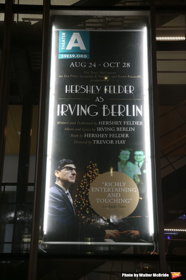 Photo Coverage: Inside Opening Night of HERSHEY FELDER AS IRVING BERLIN at 59E59 Image