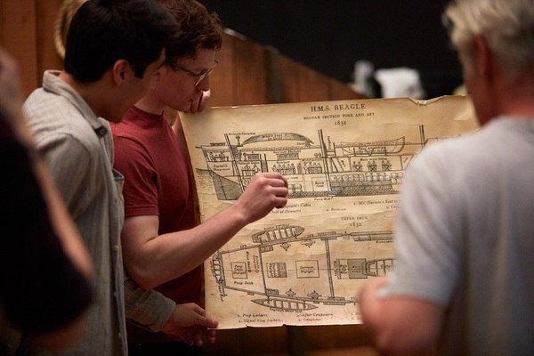 Photo Flash: Inside Rehearsal For THE WIDER EARTH at The Natural History Museum Image