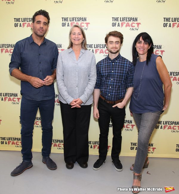 FREEZE FRAME: Daniel Radcliffe and the Cast of THE LIFESPAN OF A FACT Meet the Press! Image