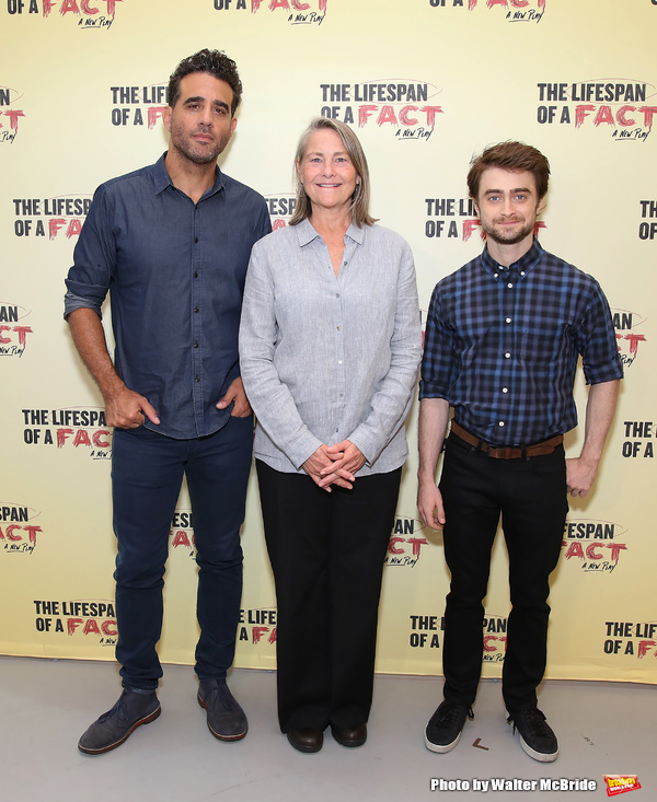 FREEZE FRAME: Daniel Radcliffe and the Cast of THE LIFESPAN OF A FACT Meet the Press! Image