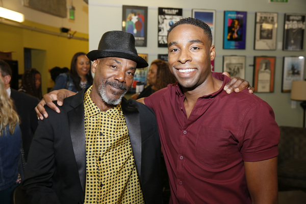 From left, cast members John Earl Jelks and Grantham Coleman Photo