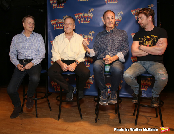 Photo Coverage: Director Christian Borle and the Cast of POPCORN FALLS Meet the Press Image