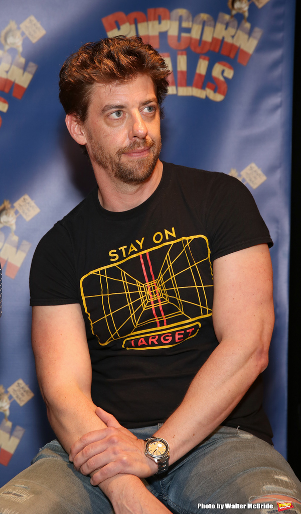 Photo Coverage: Director Christian Borle and the Cast of POPCORN FALLS Meet the Press Image