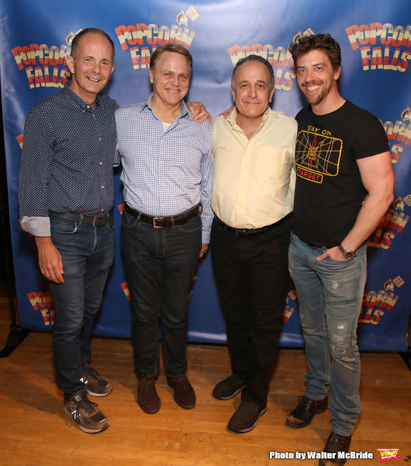 Photo Coverage: Director Christian Borle and the Cast of POPCORN FALLS Meet the Press Image