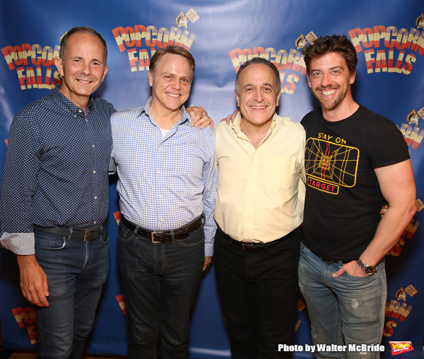 Photo Coverage: Director Christian Borle and the Cast of POPCORN FALLS Meet the Press Image