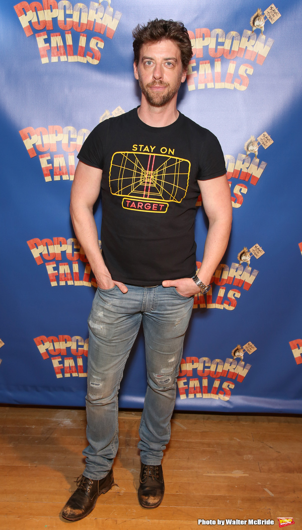 Photo Coverage: Director Christian Borle and the Cast of POPCORN FALLS Meet the Press Image