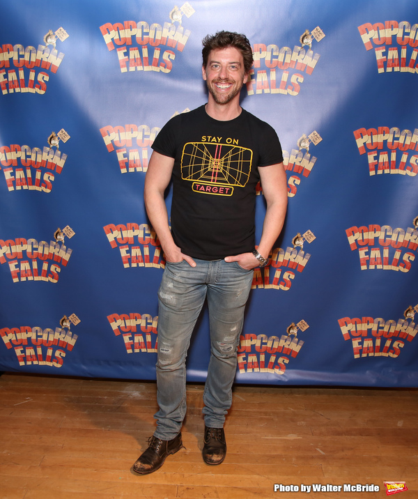 Photo Coverage: Director Christian Borle and the Cast of POPCORN FALLS Meet the Press Image