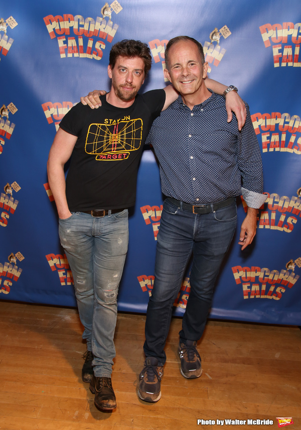 Photo Coverage: Director Christian Borle and the Cast of POPCORN FALLS Meet the Press Image