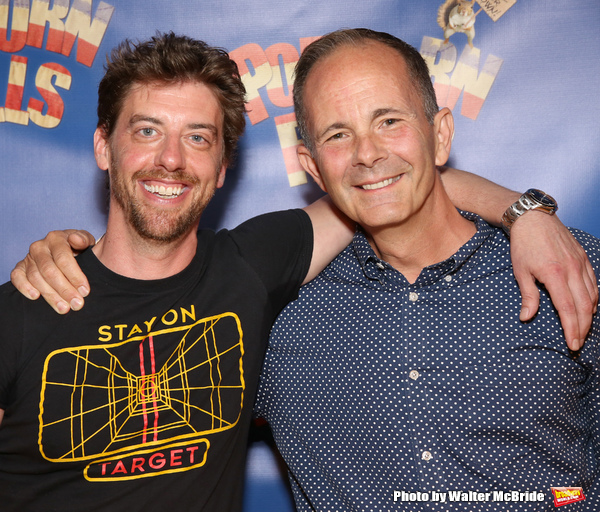 Photo Coverage: Director Christian Borle and the Cast of POPCORN FALLS Meet the Press Image
