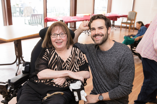 Photo Flash: Cast Members of CAROUSEL and MY FAIR LADY Perform For Seniors at the Actors Fund Home Image