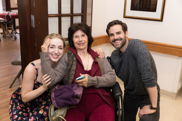 Photo Flash: Cast Members of CAROUSEL and MY FAIR LADY Perform For Seniors at the Actors Fund Home  Image