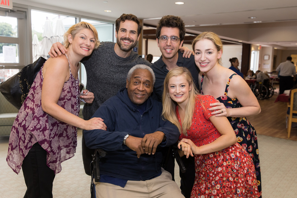 Photo Flash: Cast Members of CAROUSEL and MY FAIR LADY Perform For Seniors at the Actors Fund Home 