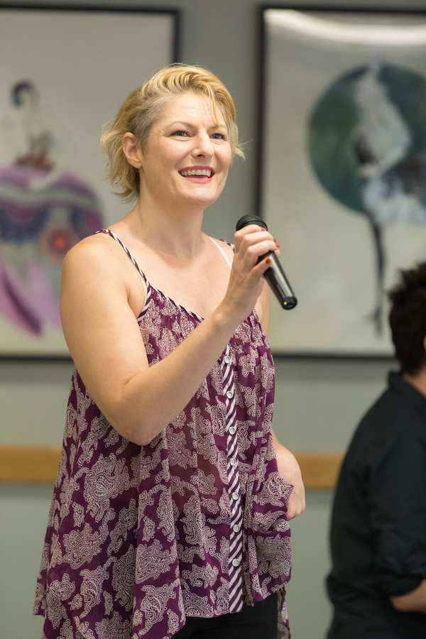 Photo Flash: Cast Members of CAROUSEL and MY FAIR LADY Perform For Seniors at the Actors Fund Home 