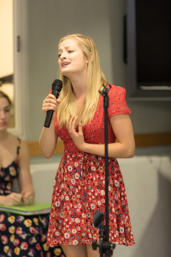 Photo Flash: Cast Members of CAROUSEL and MY FAIR LADY Perform For Seniors at the Actors Fund Home Image