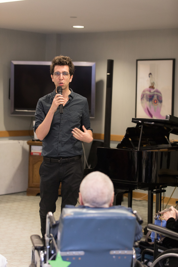 Photo Flash: Cast Members of CAROUSEL and MY FAIR LADY Perform For Seniors at the Actors Fund Home Image