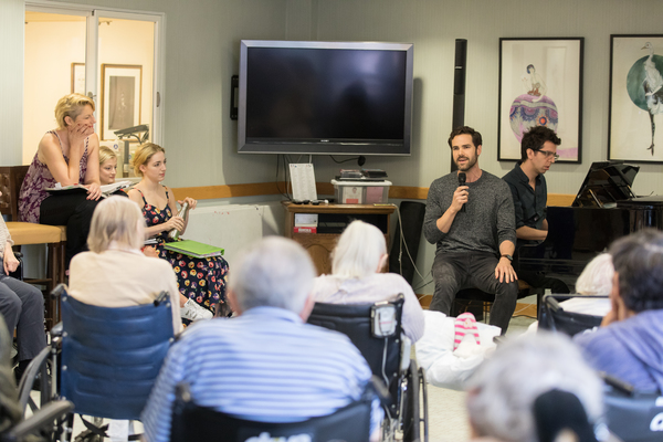 Photo Flash: Cast Members of CAROUSEL and MY FAIR LADY Perform For Seniors at the Actors Fund Home Image