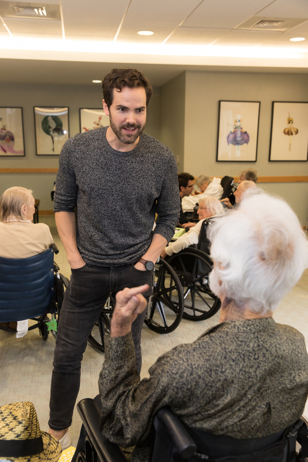 Photo Flash: Cast Members of CAROUSEL and MY FAIR LADY Perform For Seniors at the Actors Fund Home 