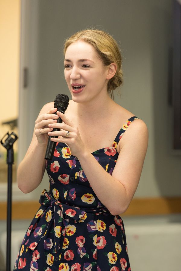 Photo Flash: Cast Members of CAROUSEL and MY FAIR LADY Perform For Seniors at the Actors Fund Home Image