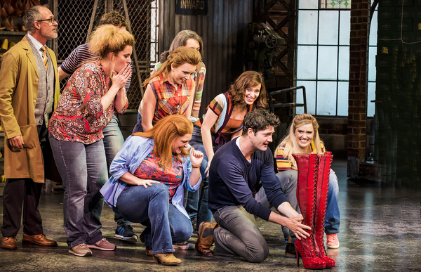Photo Flash: Get a Look at Oliver Tompsett, Natalie McQueen, and Simon-Anthony Rhoden in KINKY BOOTS Image