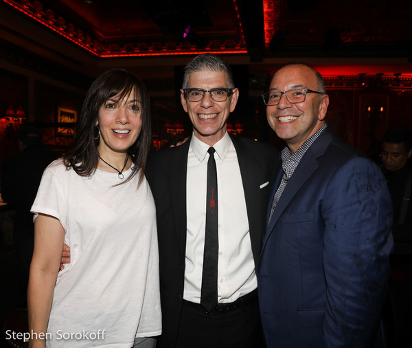 Photo Coverage: Laura Osnes and Steven Reineke Visit Jana Robbins & Haley Swindal at Feinstein's/54 Below Image