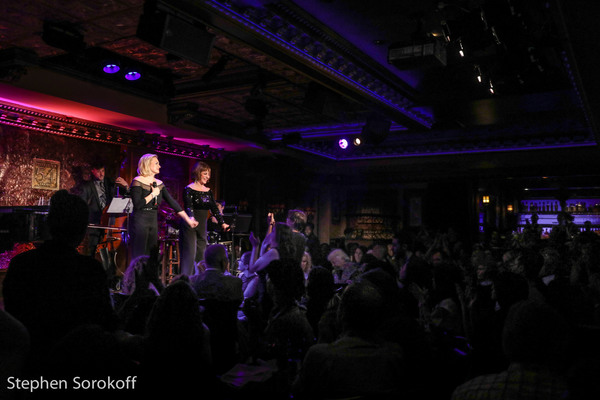 Photo Coverage: Laura Osnes and Steven Reineke Visit Jana Robbins & Haley Swindal at Feinstein's/54 Below Image