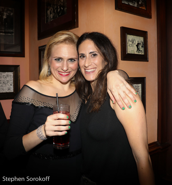 Photo Coverage: Laura Osnes and Steven Reineke Visit Jana Robbins & Haley Swindal at Feinstein's/54 Below Image