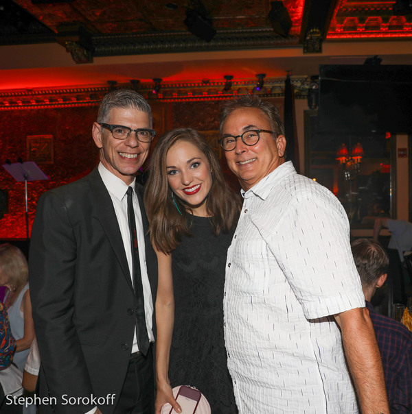 Photo Coverage: Laura Osnes and Steven Reineke Visit Jana Robbins & Haley Swindal at Feinstein's/54 Below Image