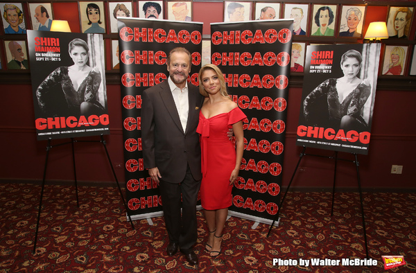 Producer Barry Weissler and Shiri Maimon Photo