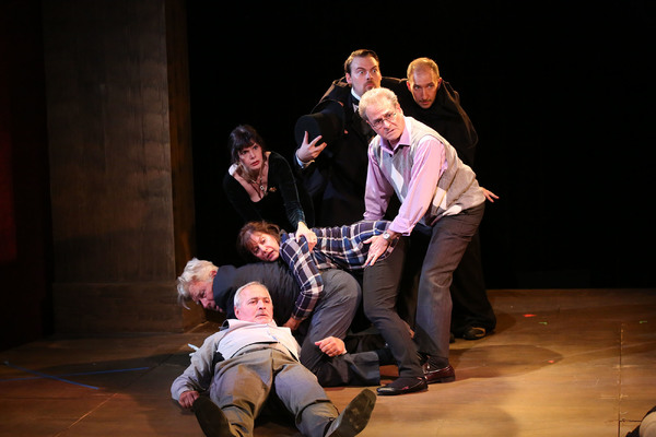 Cast (L-R):  Front:  Paul Panico, 2nd Row: Ron Rezac, Cindy Pearl, Barry Pearl, Third Photo