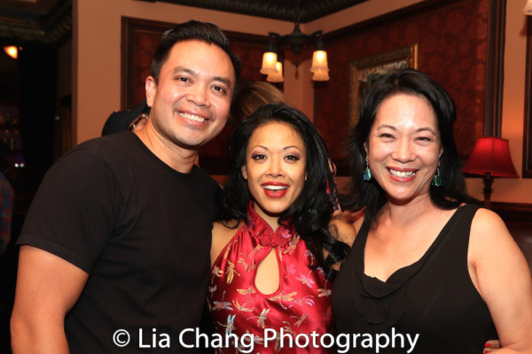 Jose Llana, J. Elaine Marcos and Christine Toy Johnson Photo