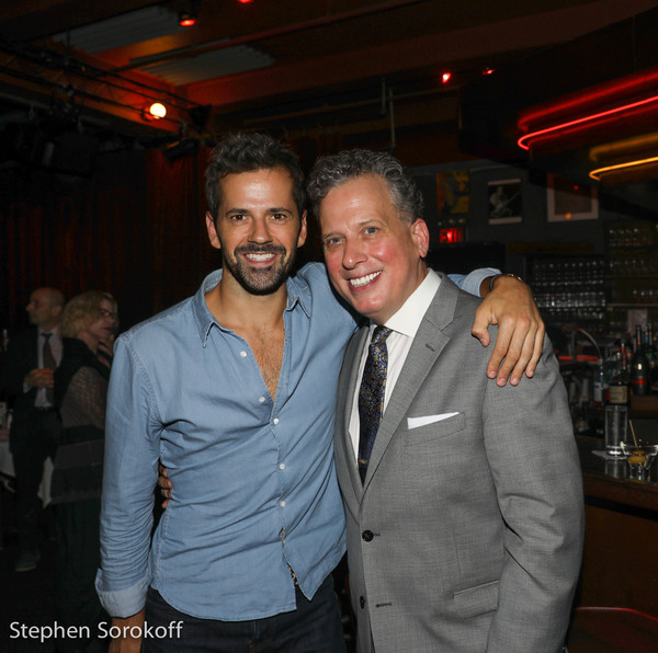 Robbie Fairchild, (Tony Nominee, American in Paris) & Billy Stritch Photo