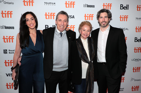 Catherine Reitman, Ivan Reitman, GeneviÃ¨ve Robert and Jason Reitman Photo