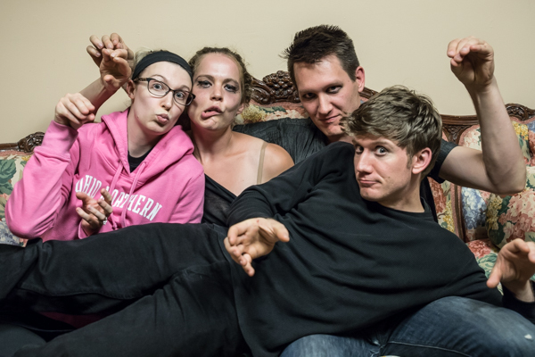 Photo Coverage: First look at Warehouse Theatre Columbus' COWBOY MOUTH Image