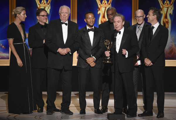Photo Flash: Inside Andrew Lloyd Webber, Tim Rice, and John Legend's Emmy Wins Image