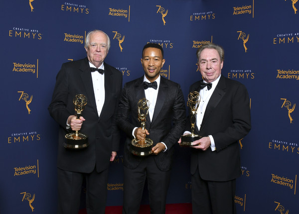 Photo Flash: Inside Andrew Lloyd Webber, Tim Rice, and John Legend's Emmy Wins Image