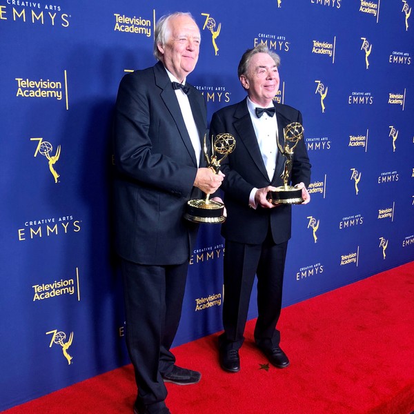 Photo Flash: Inside Andrew Lloyd Webber, Tim Rice, and John Legend's Emmy Wins Image