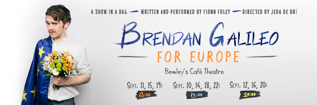 Review: BRENDAN GALILEO FOR EUROPE at Bewley's Café Theatre Image