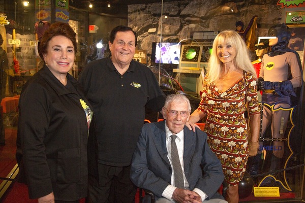 Photo Coverage: Batman's Robin, Burt Ward, Joins Series Experts at the BATMAN 66 EXHIBIT PANEL Image