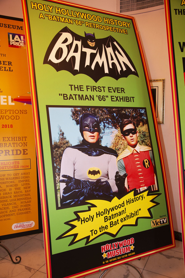 Photo Coverage: Batman's Robin, Burt Ward, Joins Series Experts at the BATMAN 66 EXHIBIT PANEL Image