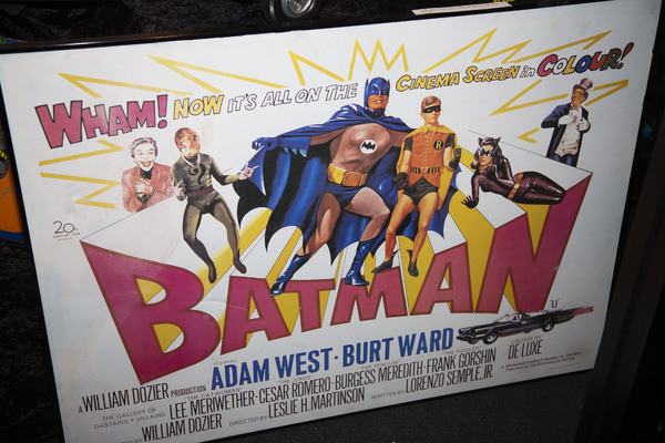 Photo Coverage: Batman's Robin, Burt Ward, Joins Series Experts at the BATMAN 66 EXHIBIT PANEL Image