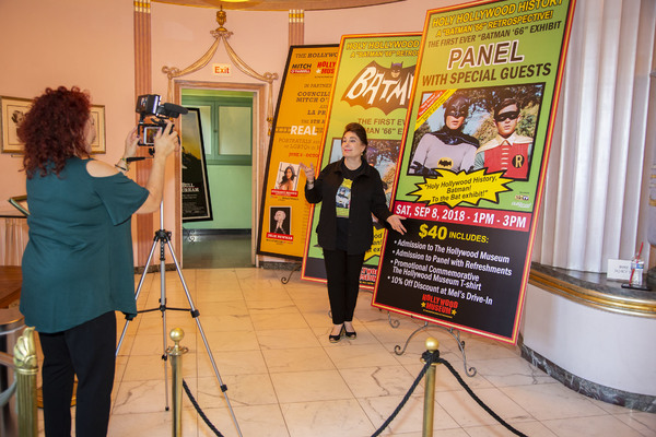 Photo Coverage: Batman's Robin, Burt Ward, Joins Series Experts at the BATMAN 66 EXHIBIT PANEL Image
