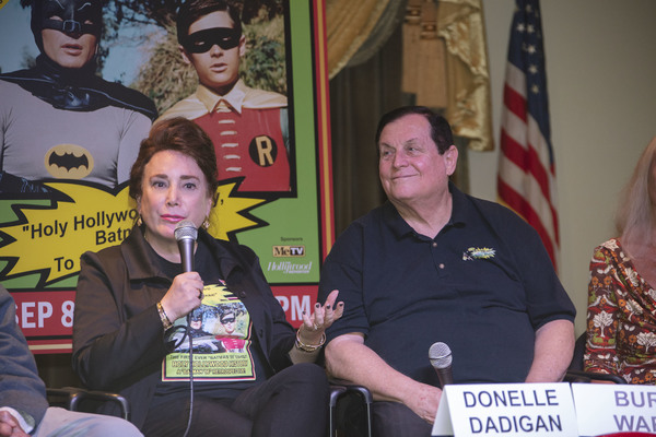 Photo Coverage: Batman's Robin, Burt Ward, Joins Series Experts at the BATMAN 66 EXHIBIT PANEL Image