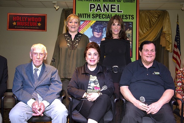 Photo Coverage: Batman's Robin, Burt Ward, Joins Series Experts at the BATMAN 66 EXHIBIT PANEL Image