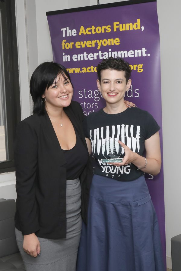 Photo Flash: Julia Jarcho Receives The Mark O'Donnell Prize Image