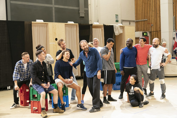 Photo Flash: In Rehearsal with Ralph Fiennes, Sophie Okonedo, and the Cast of ANTONY AND CLEOPATRA Image