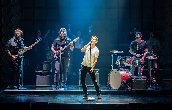 Photo Flash: First Look at Matt Doyle and Katie Rose Clarke in THE HEART OF ROCK & ROLL Image